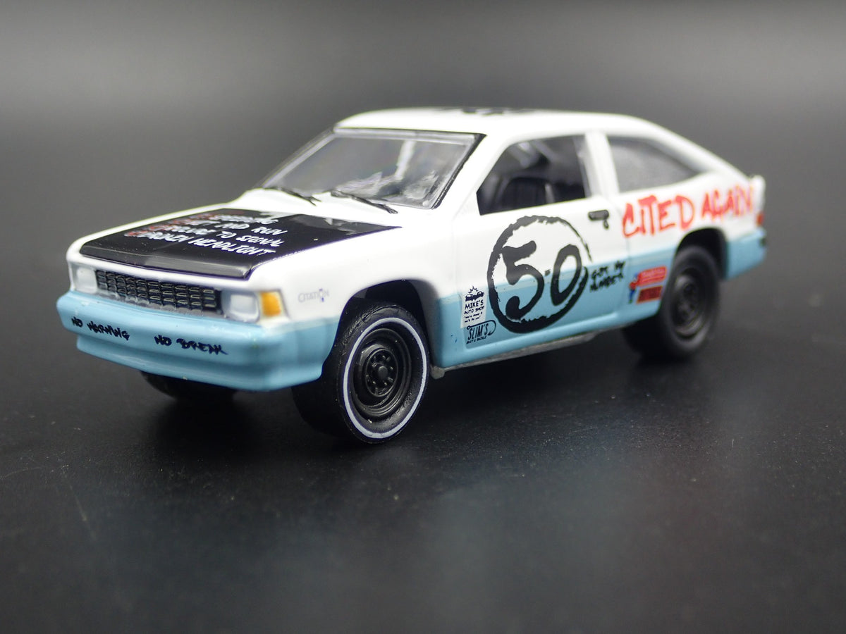 1981 81 CHEVY CHEVROLET CITATION DEMOLITION DERBY 1:64 SCALE DIECAST MODEL CAR