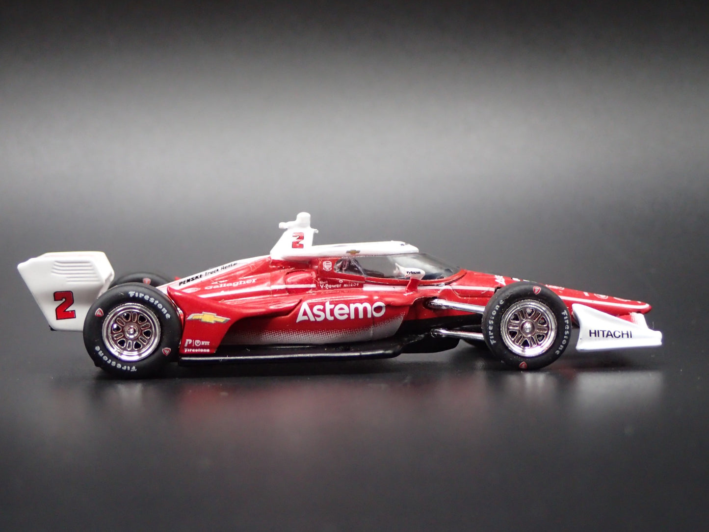 2026 INDY RACING CHEVY 2 JOSEF NEWGARDEN ASTEMO 1:64 SCALE DIECAST MODEL CAR