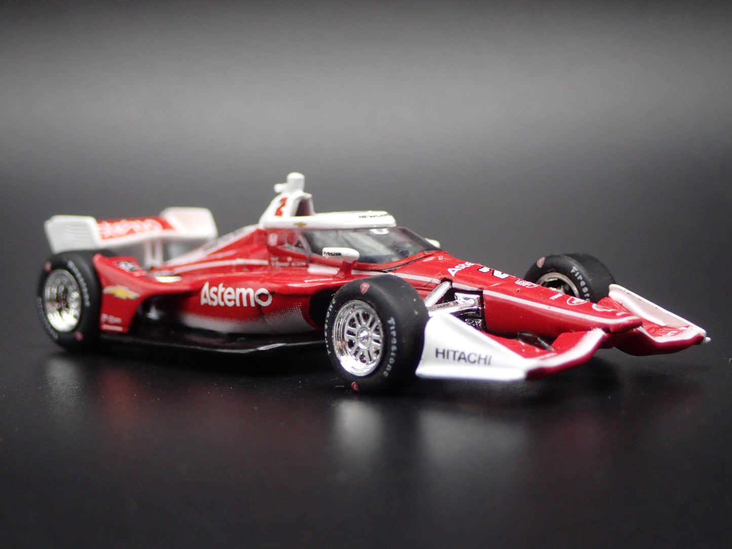2026 INDY RACING CHEVY 2 JOSEF NEWGARDEN ASTEMO 1:64 SCALE DIECAST MODEL CAR