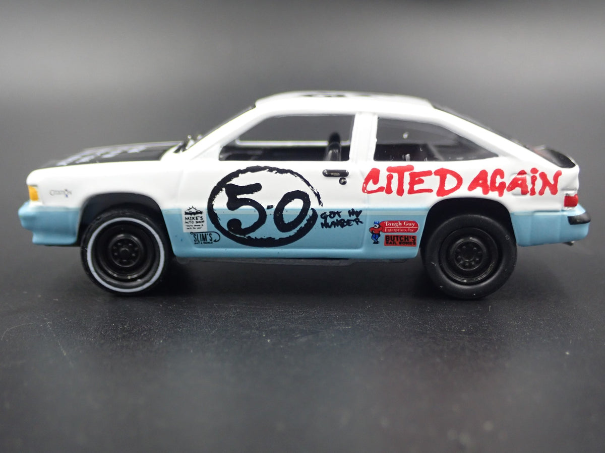 1981 81 CHEVY CHEVROLET CITATION DEMOLITION DERBY 1:64 SCALE DIECAST MODEL CAR