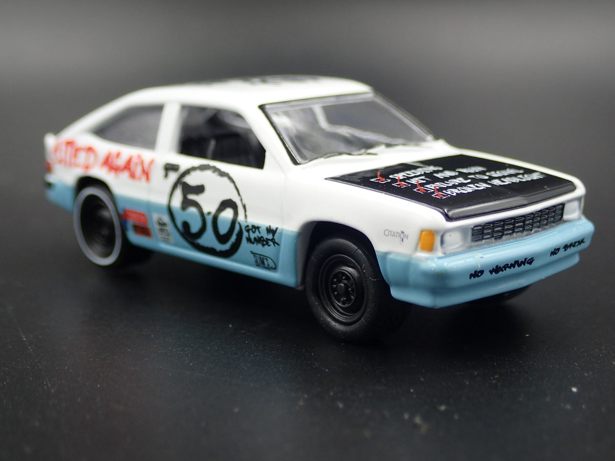 1981 81 CHEVY CHEVROLET CITATION DEMOLITION DERBY 1:64 SCALE DIECAST MODEL CAR