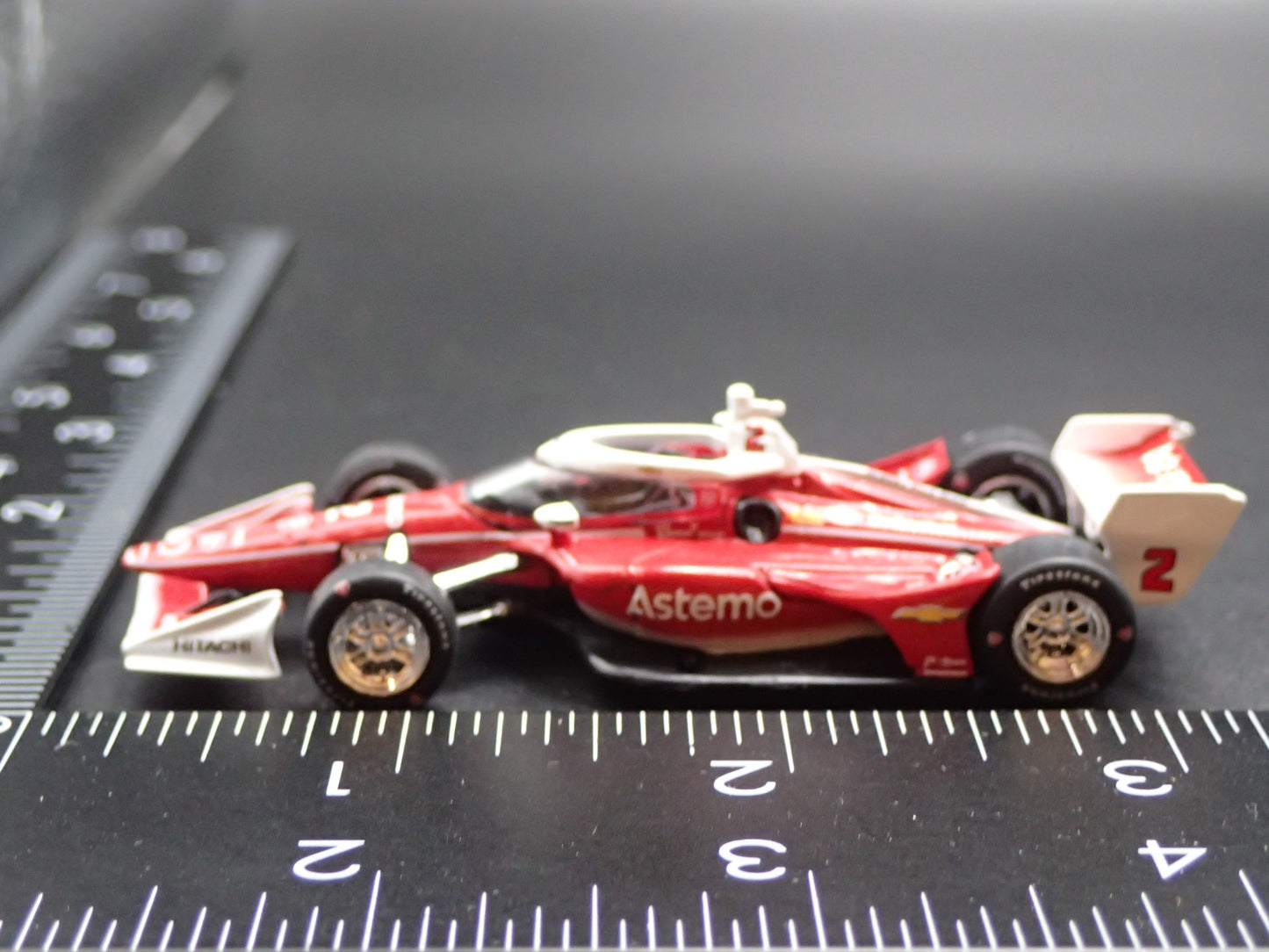2026 INDY RACING CHEVY 2 JOSEF NEWGARDEN ASTEMO 1:64 SCALE DIECAST MODEL CAR