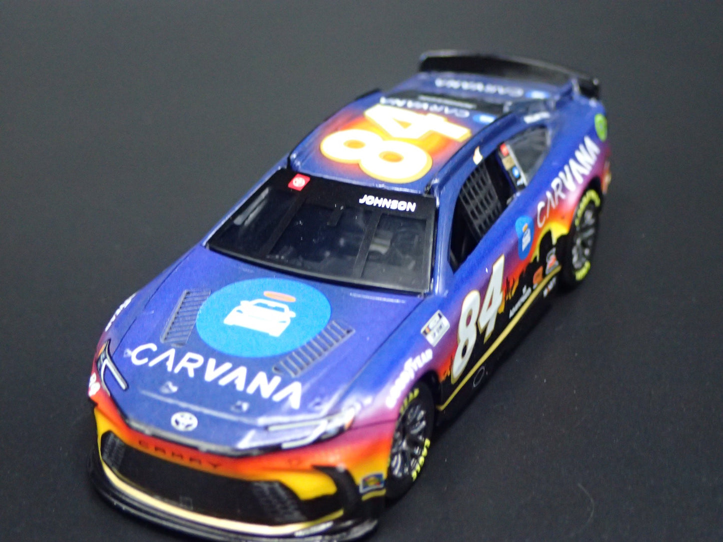 2024 24 TOYOTA CAMRY #84 JIMMIE JOHNSON CARVANA NASCAR 1:64  DIECAST MODEL CAR