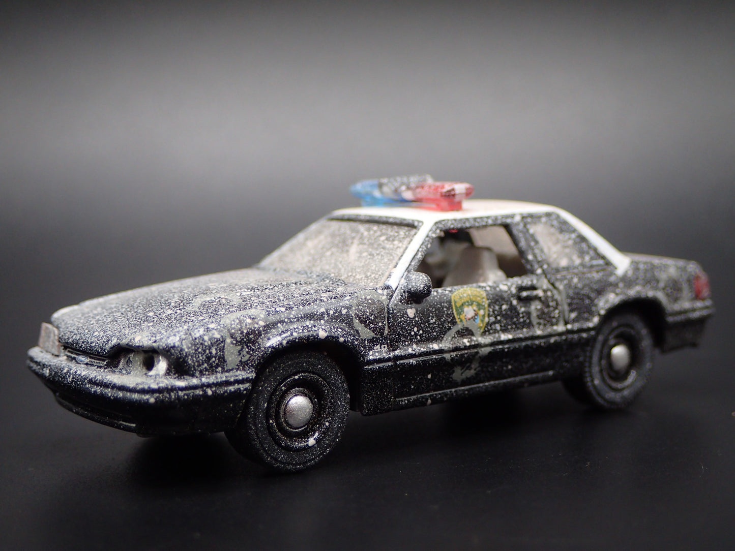 1990 90 FORD MUSTANG SSP WYOMING HIGHWAY PATROL FOXBODY 1:64 SCALE DIECAST MODEL