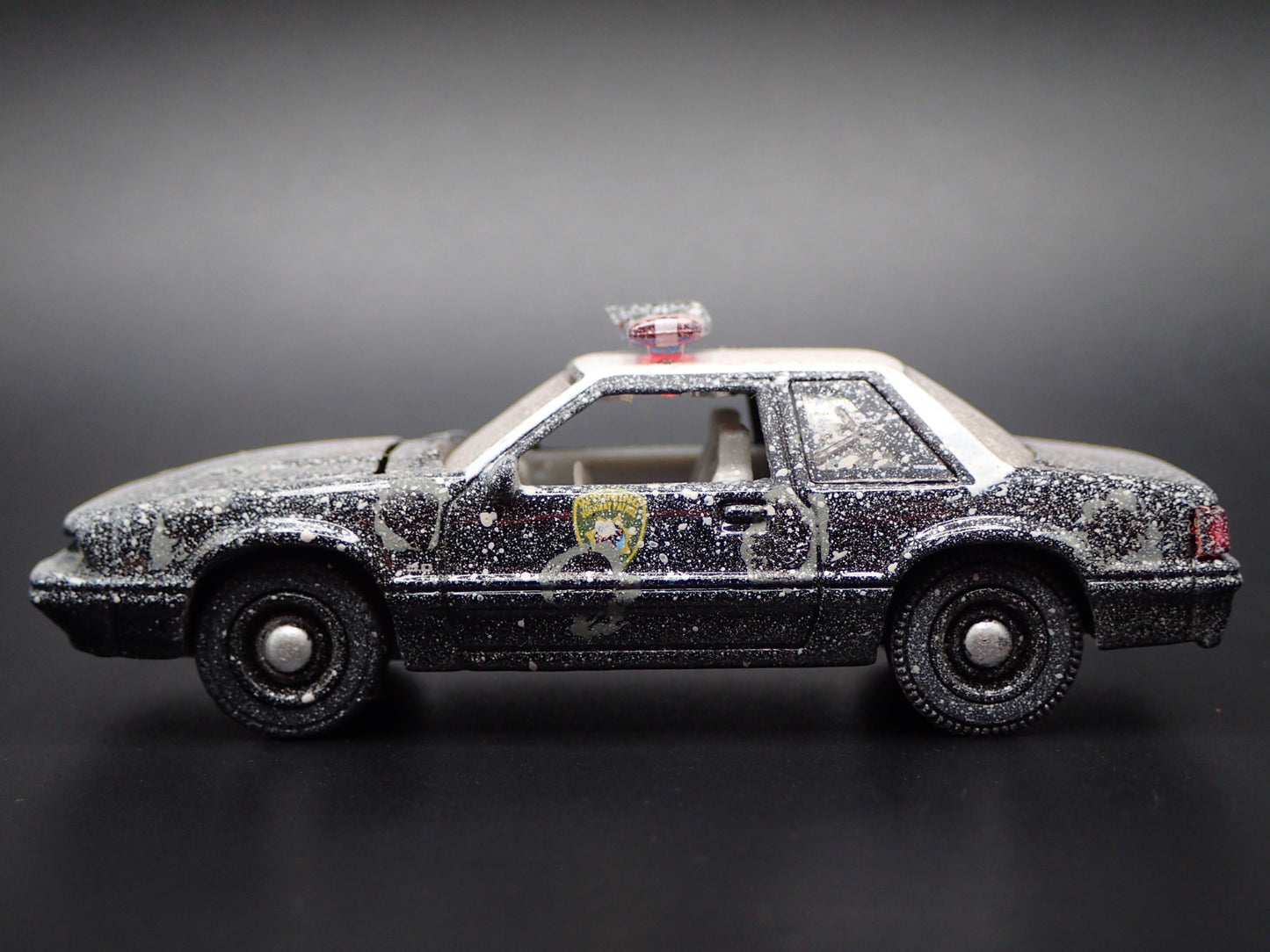 1990 90 FORD MUSTANG SSP WYOMING HIGHWAY PATROL FOXBODY 1:64 SCALE DIECAST MODEL