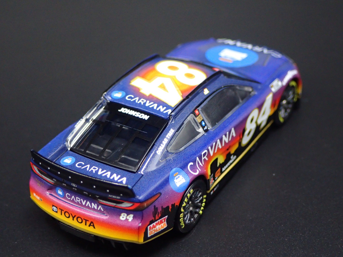 2024 24 TOYOTA CAMRY #84 JIMMIE JOHNSON CARVANA NASCAR 1:64  DIECAST MODEL CAR