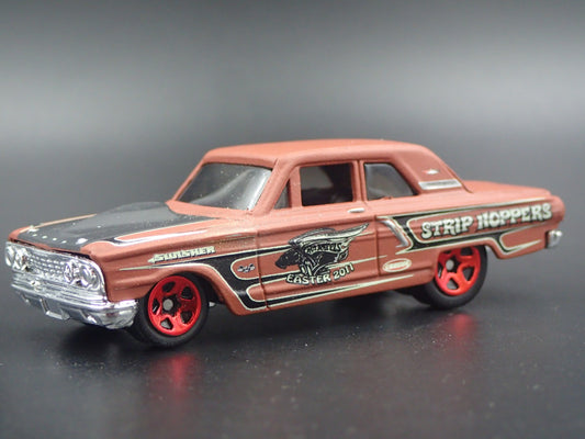 1964 64 FORD THUNDERBOLT RARE 1:64 SCALE COLLECTIBLE DIORAMA DIECAST MODEL CAR-Burning Rubber Toy Company