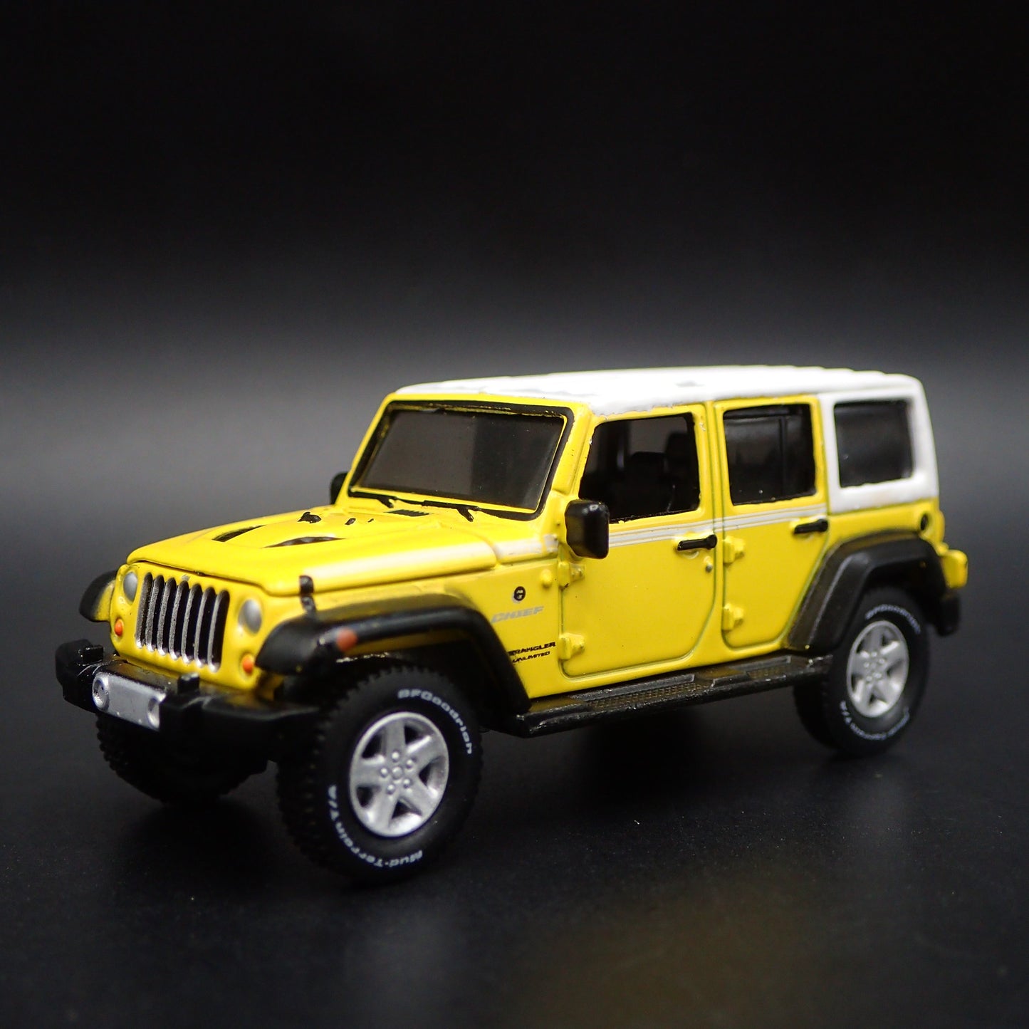 2006 - 2018 JEEP WRANGLER UNLIMITED JK CHIEF FOUR 4 DOOR 1:64 DIECAST MODEL CAR