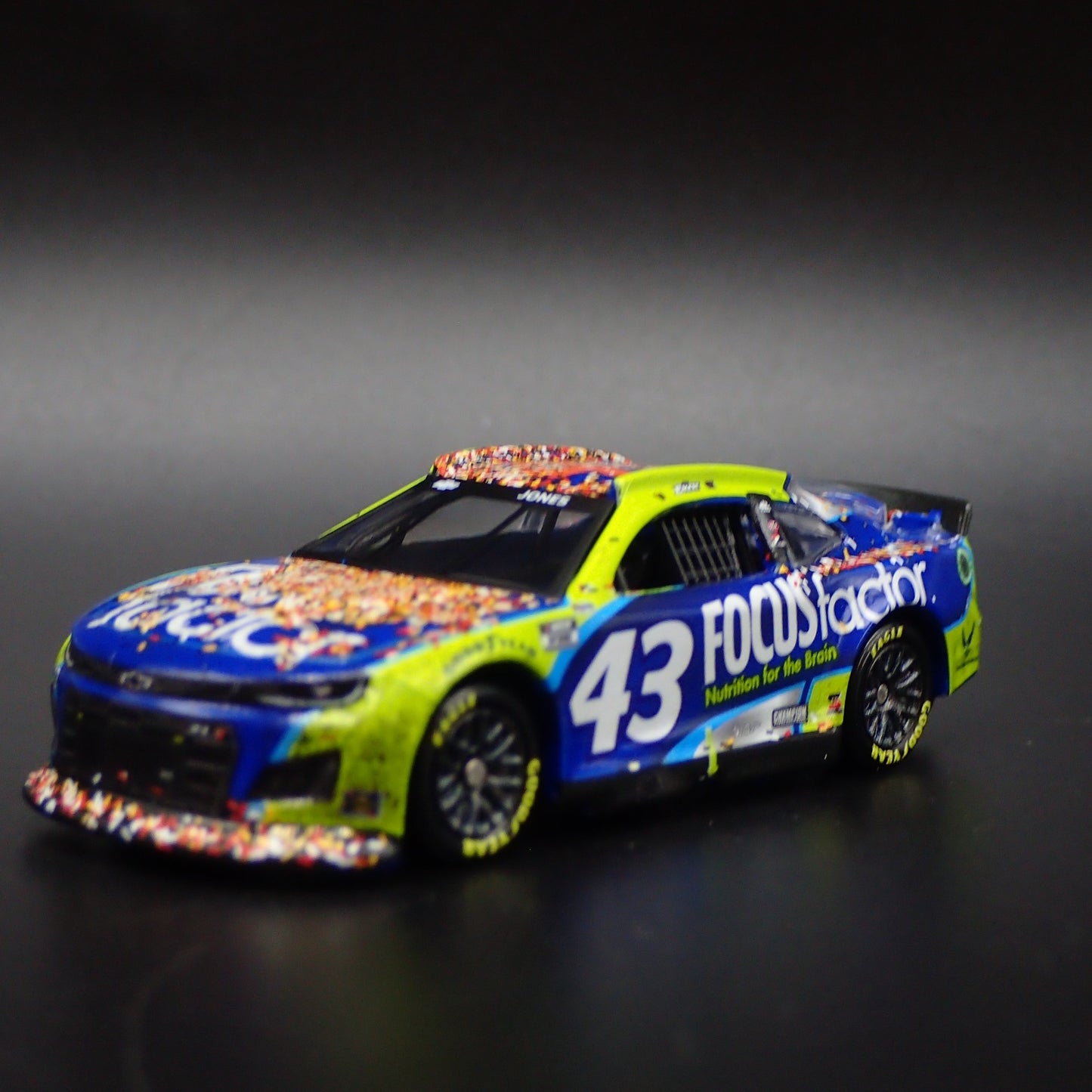 2022 CHEVY CAMARO ZL1 43 ERIK JONES FOCUS FACTOR NASCAR 1:64 DIECAST MODEL CAR