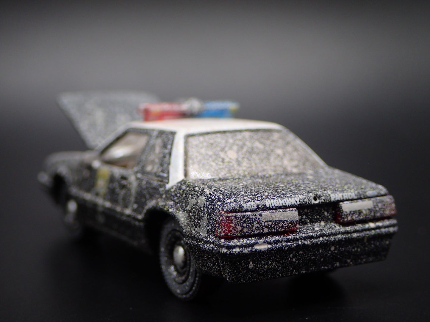 1990 90 FORD MUSTANG SSP WYOMING HIGHWAY PATROL FOXBODY 1:64 SCALE DIECAST MODEL