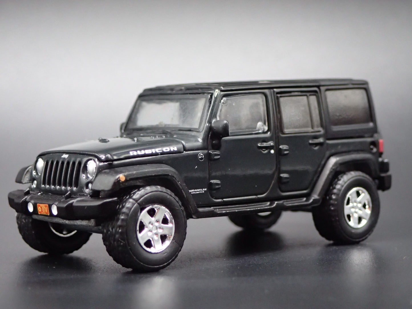 2006 - 2018 JEEP WRANGLER UNLIMITED RUBICON JK 4 DOOR 1:64 DIECAST MODEL CAR