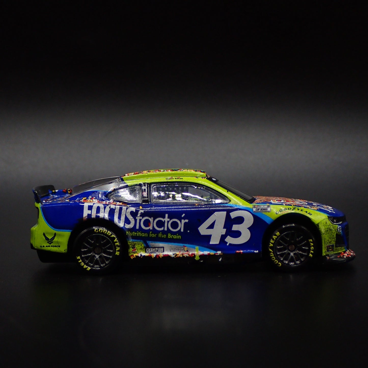 2022 CHEVY CAMARO ZL1 43 ERIK JONES FOCUS FACTOR NASCAR 1:64 DIECAST MODEL CAR