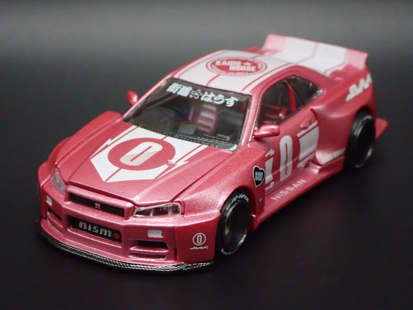 1999-2002 NISSAN SKYLINE GTR R34 KAIDO RACING V1 1:64 SCALE DIECAST MODEL CAR