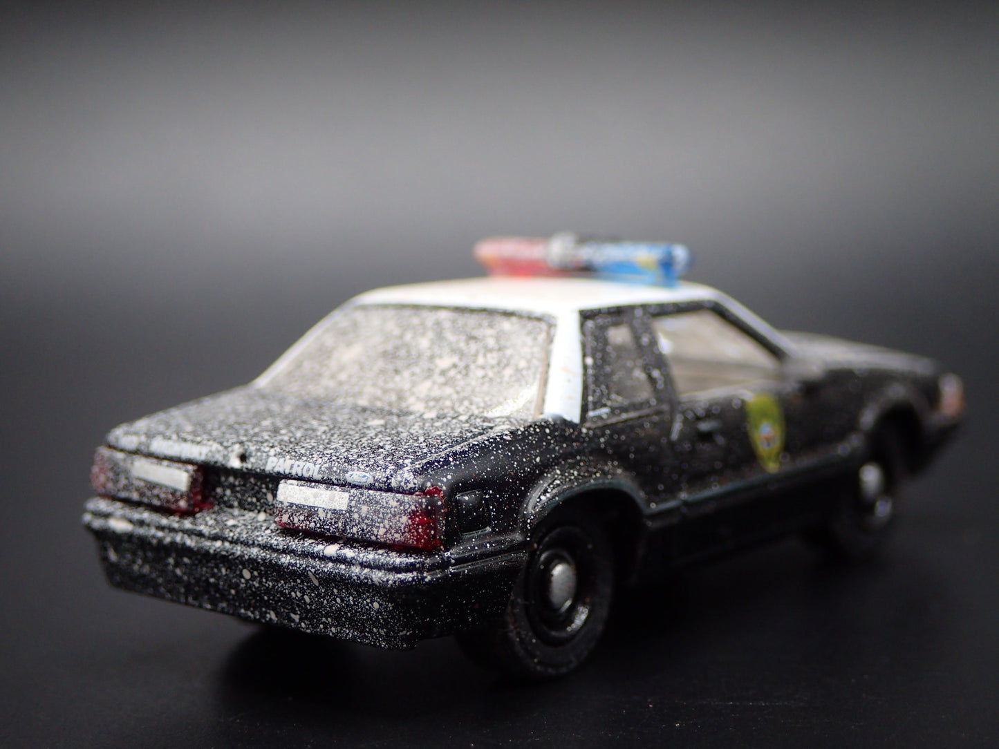1990 90 FORD MUSTANG SSP WYOMING HIGHWAY PATROL FOXBODY 1:64 SCALE DIECAST MODEL
