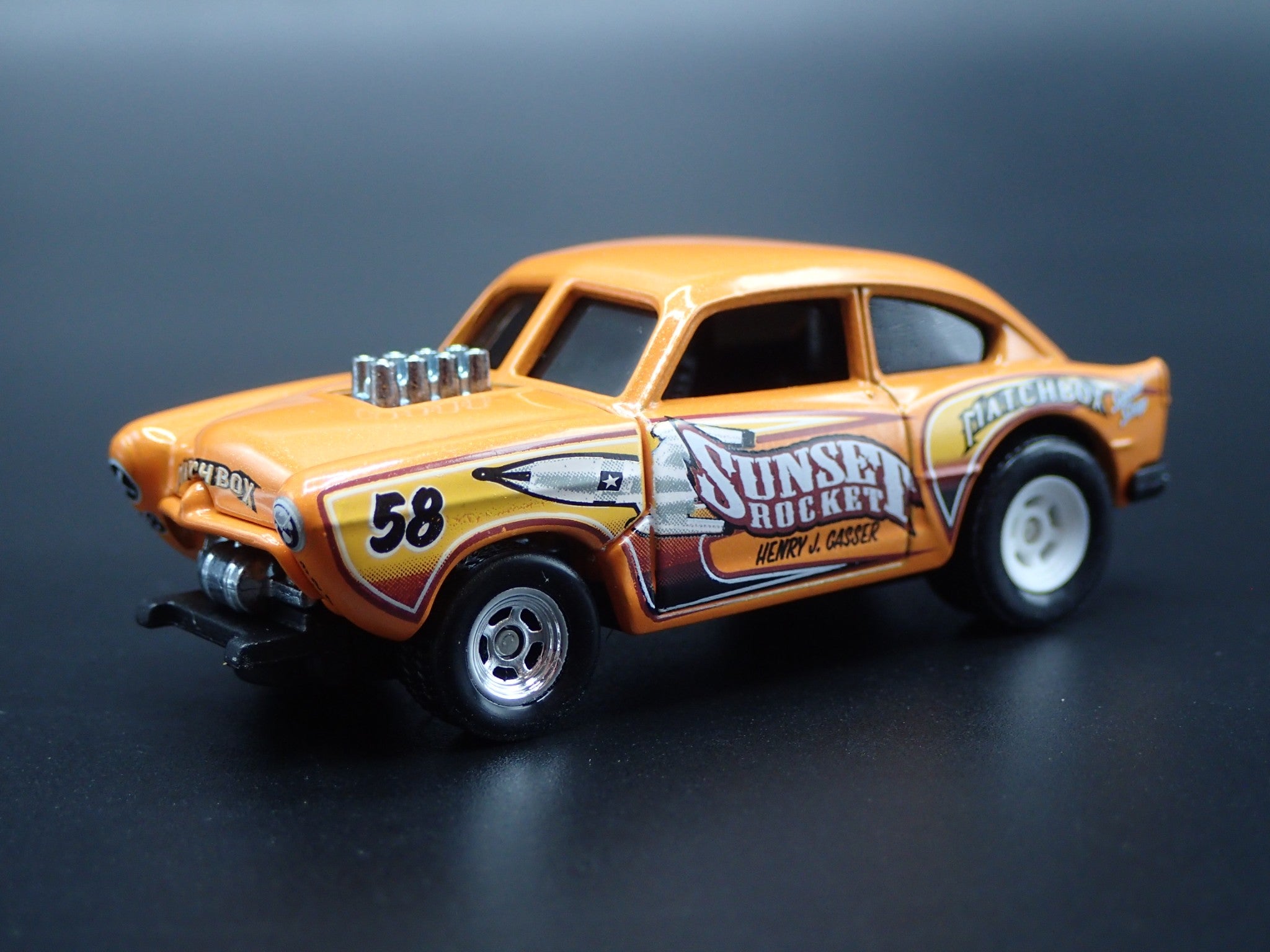 1951 51 HENRY J JADED DRAG NHRA KAISER FRAZER RARE 1:64 SCALE