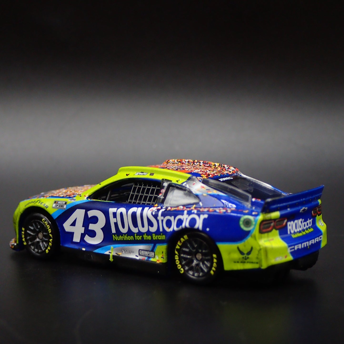2022 CHEVY CAMARO ZL1 43 ERIK JONES FOCUS FACTOR NASCAR 1:64 DIECAST MODEL CAR