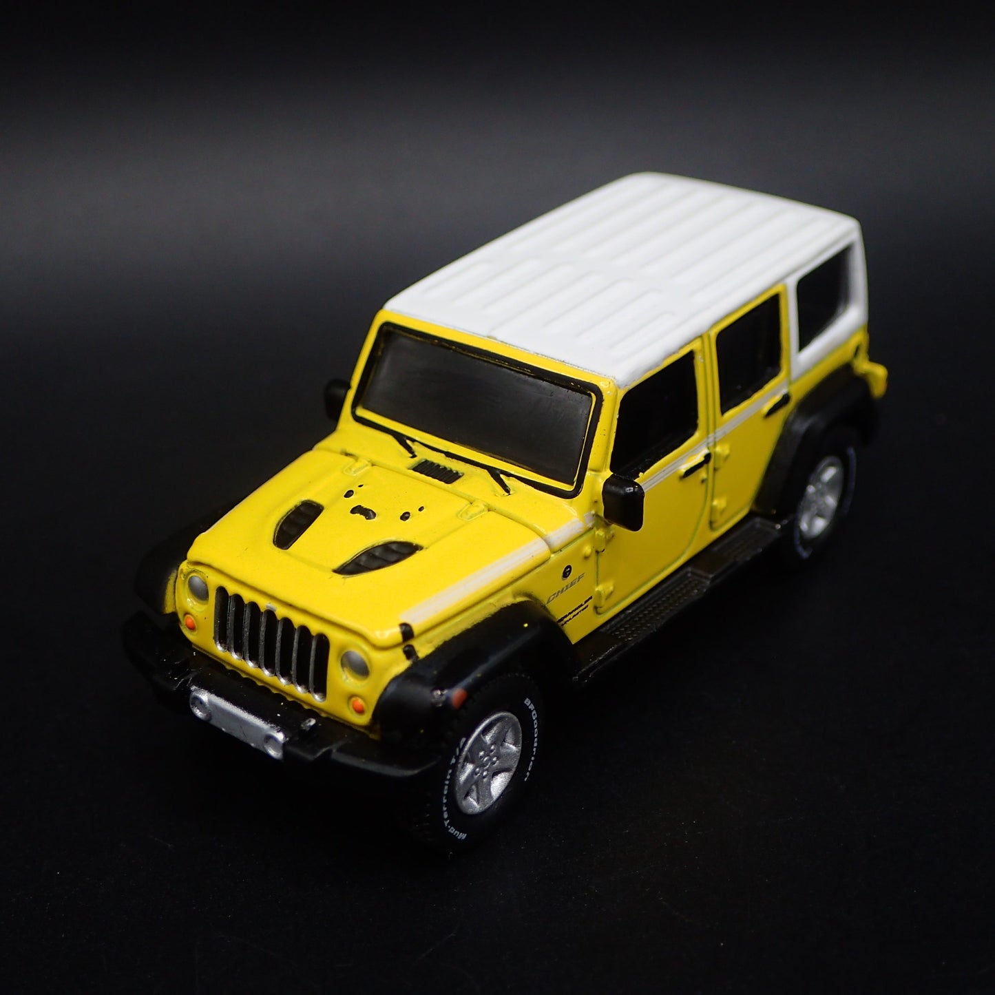 2006 - 2018 JEEP WRANGLER UNLIMITED JK CHIEF FOUR 4 DOOR 1:64 DIECAST MODEL CAR