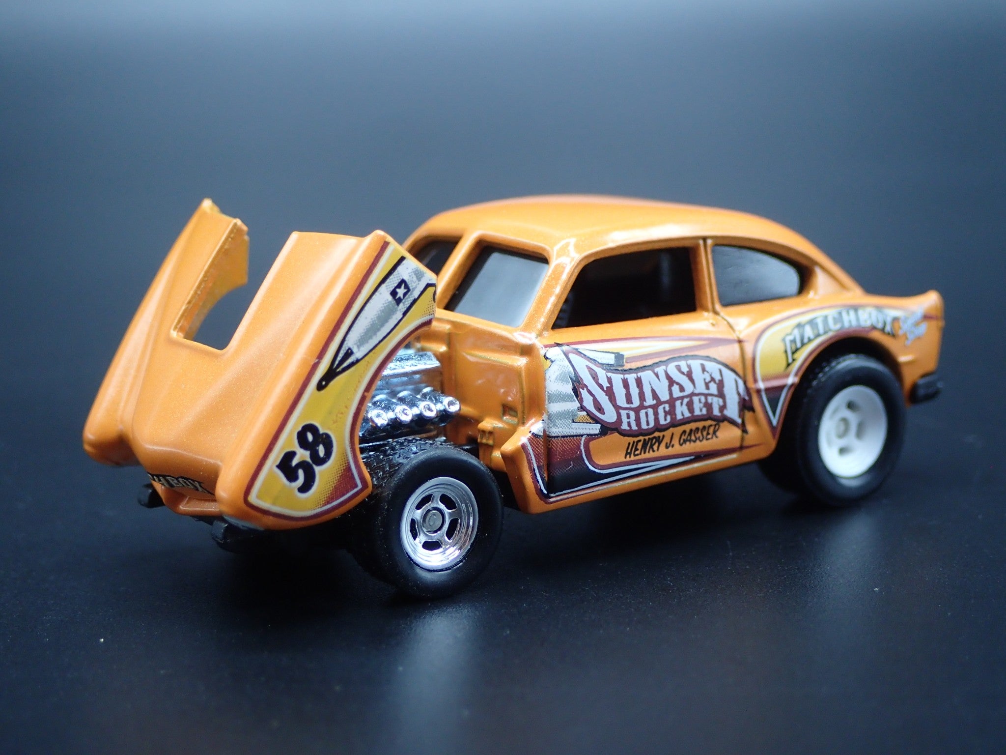 1951 51 HENRY J JADED DRAG NHRA KAISER FRAZER RARE 1:64 SCALE