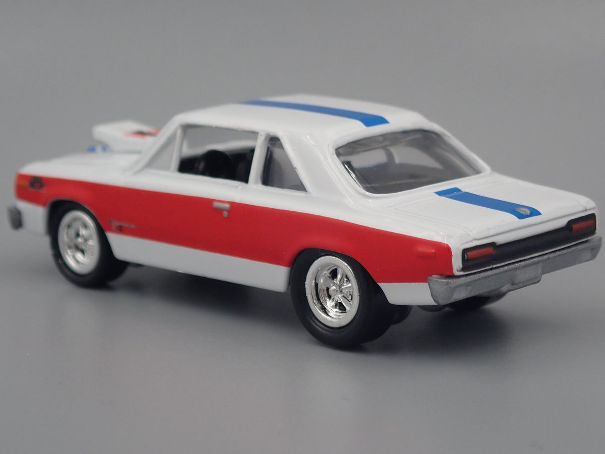 1969 69 AMC SC / RAMBLER HURST 1:64 SCALE COLLECTIBLE DIORAMA DIECAST MODEL CAR-Burning Rubber Toy Company
