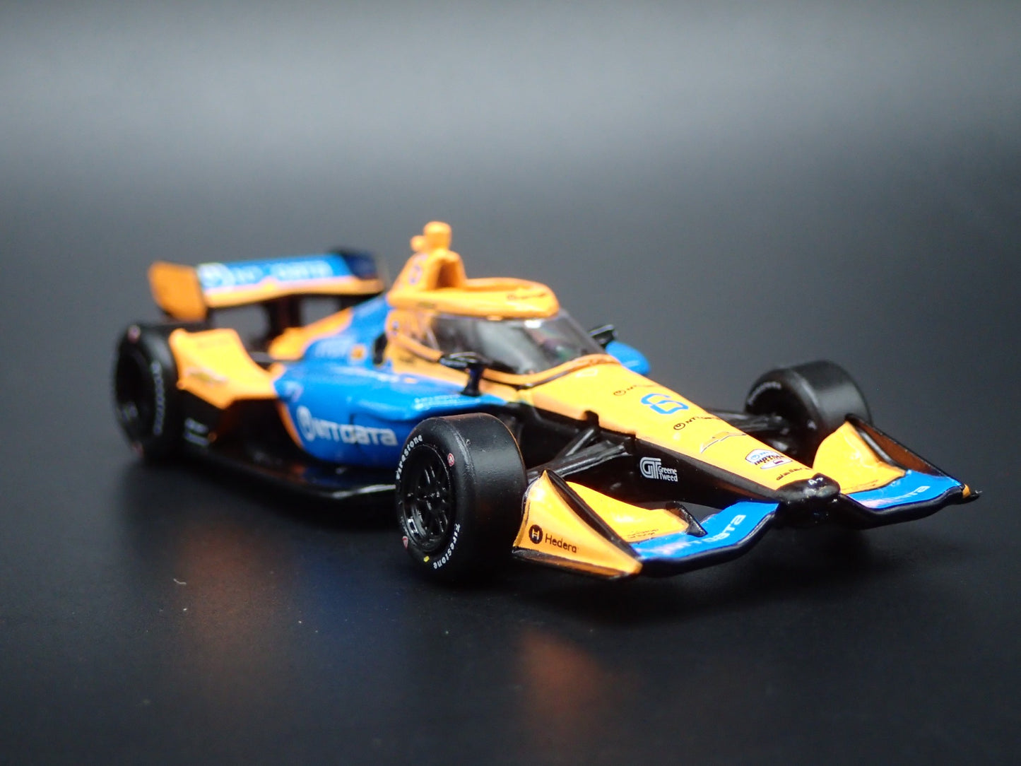 2026 INDY CAR RACING CHEVY #6 NOLAN SIEGEL NTTDATA 1:64 SCALE DIECAST MODEL CAR