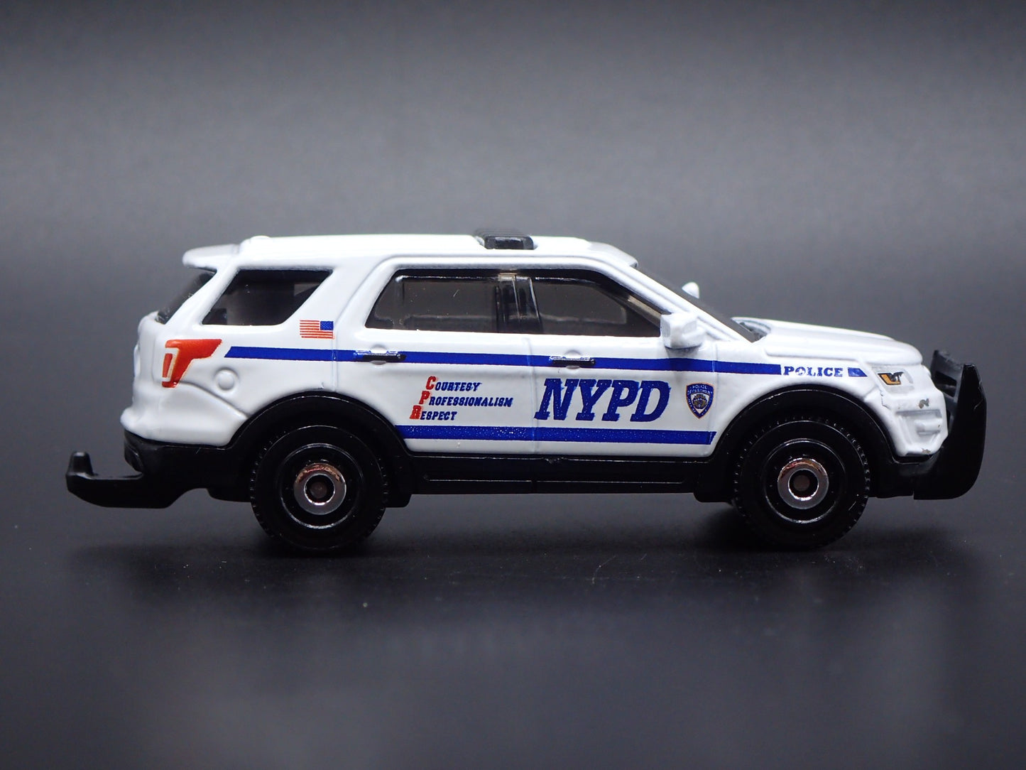 2016 FORD EXPLORER POLICE INTERCEPTOR UTILITY NYPD 1:64 SCALE DIECAST MODEL CAR