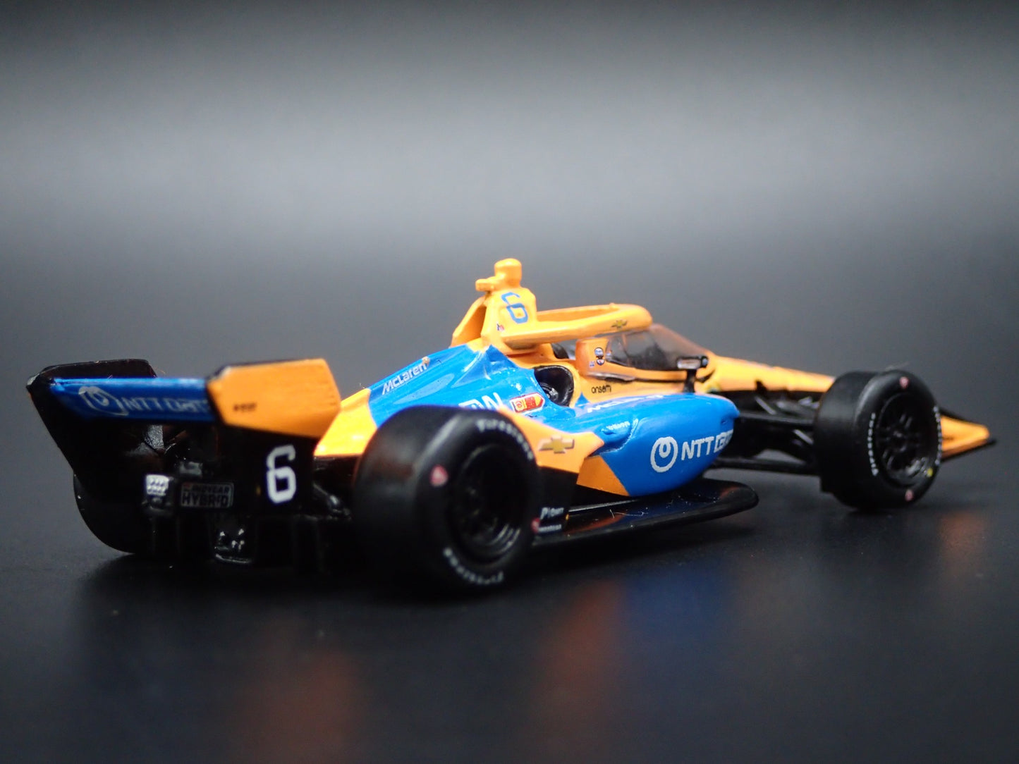 2026 INDY CAR RACING CHEVY #6 NOLAN SIEGEL NTTDATA 1:64 SCALE DIECAST MODEL CAR