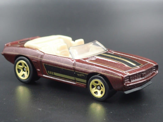 1969 69 CHEVY CHEVROLET CAMARO CONVERTIBLE RARE 1:64 SCALE DIECAST MODEL CAR