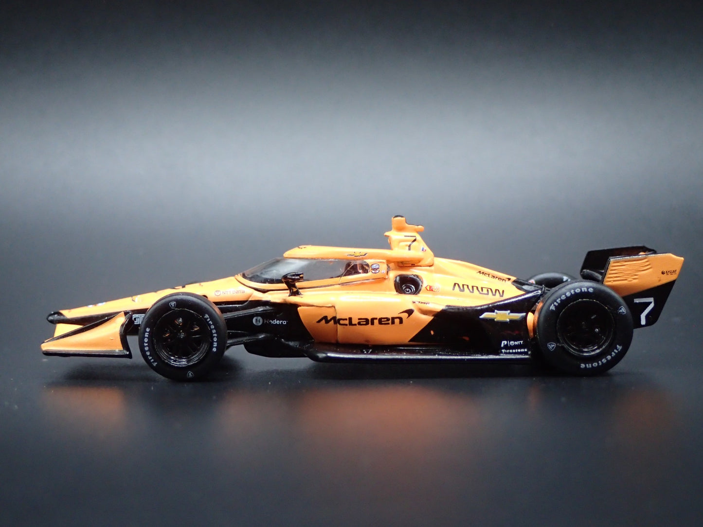2026 26 INDY RACING CHEVY 7 CHRISTIAN LUNDGAARD MCLAREN 1:64 SCALE DIECAST CAR