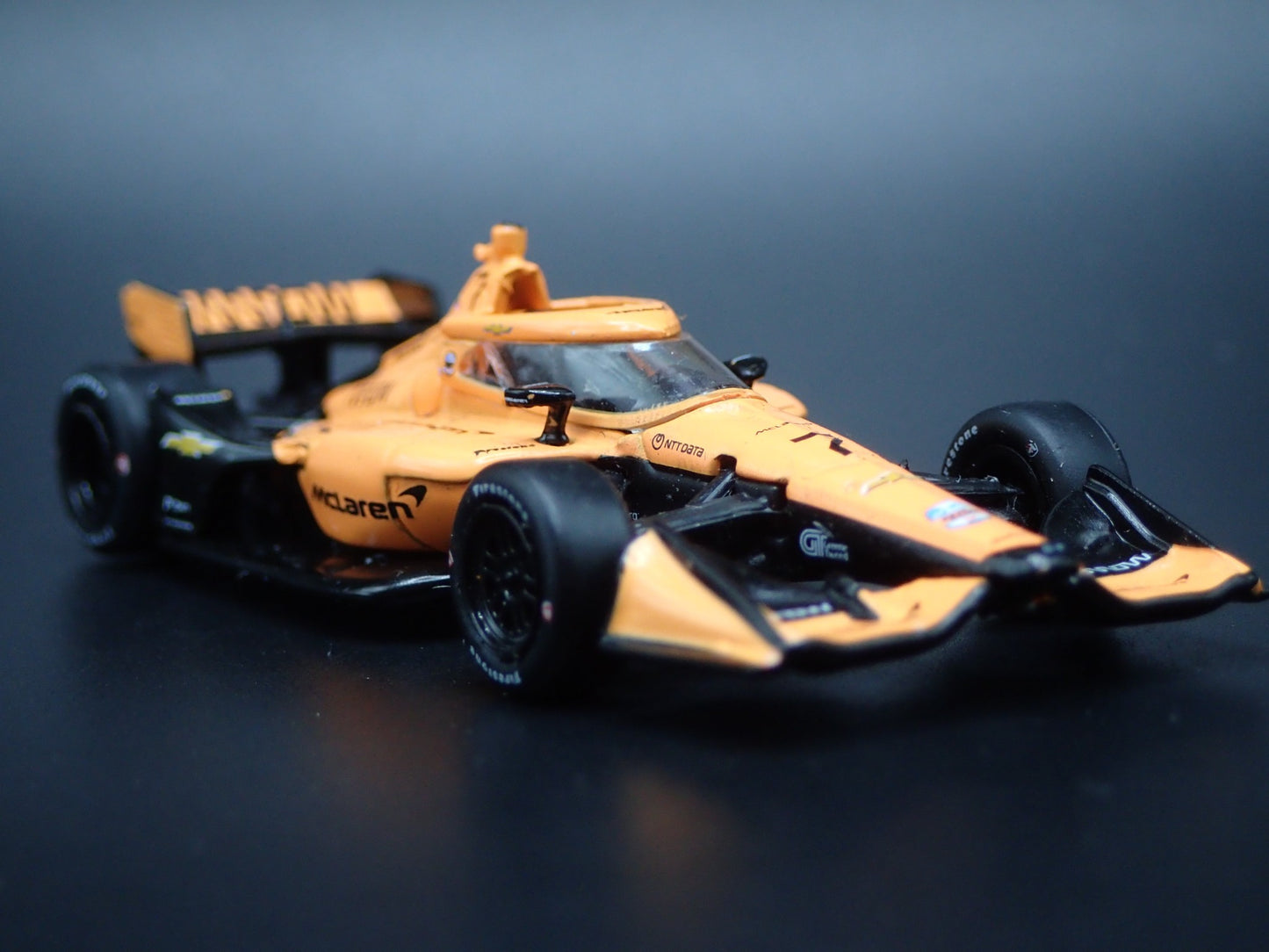 2026 26 INDY RACING CHEVY 7 CHRISTIAN LUNDGAARD MCLAREN 1:64 SCALE DIECAST CAR