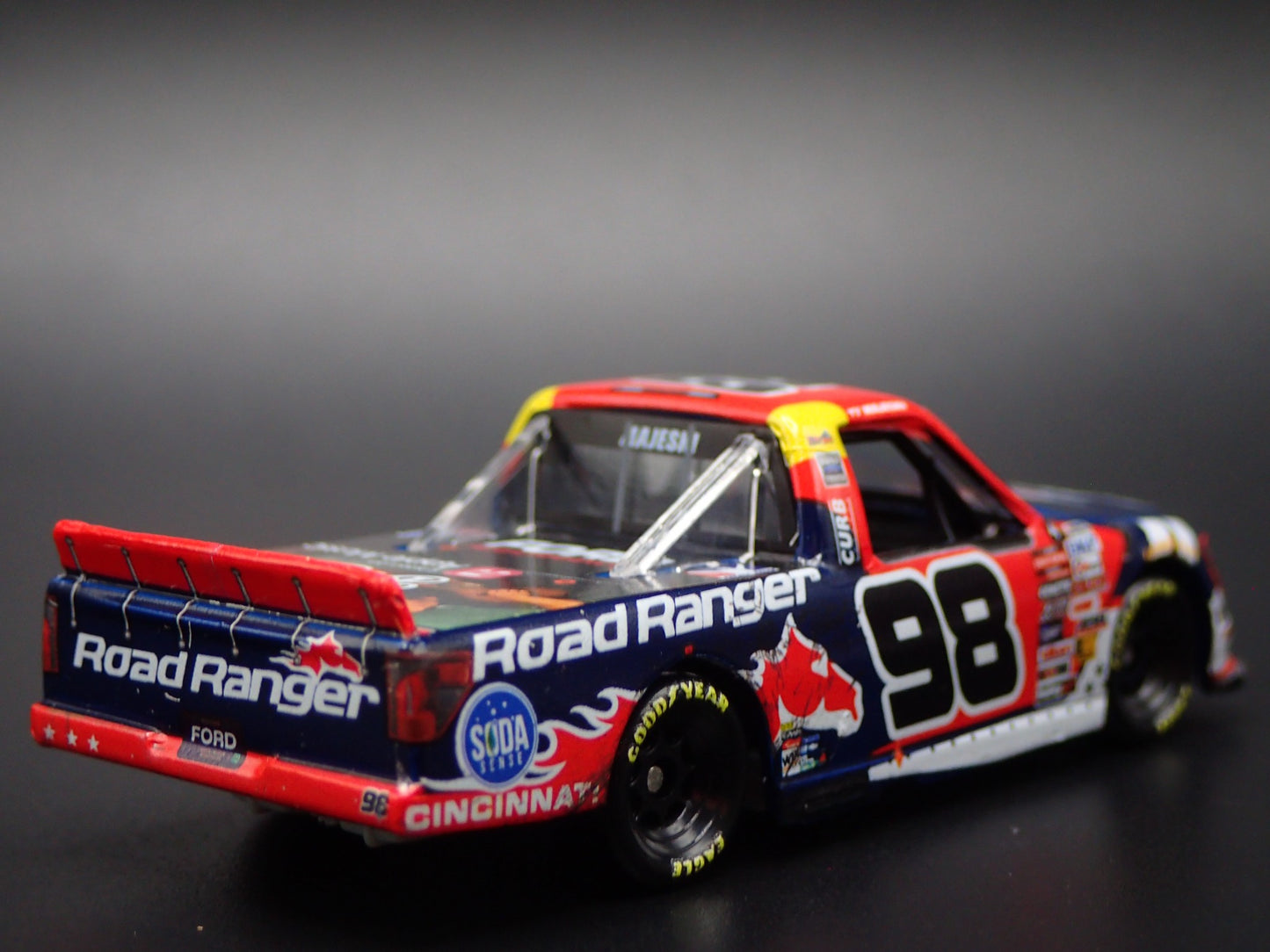 2024 24 FORD F150 NASCAR TRUCK #98 TY MAJESKI ROAD RANGER WIN 1:64 DIECAST CAR