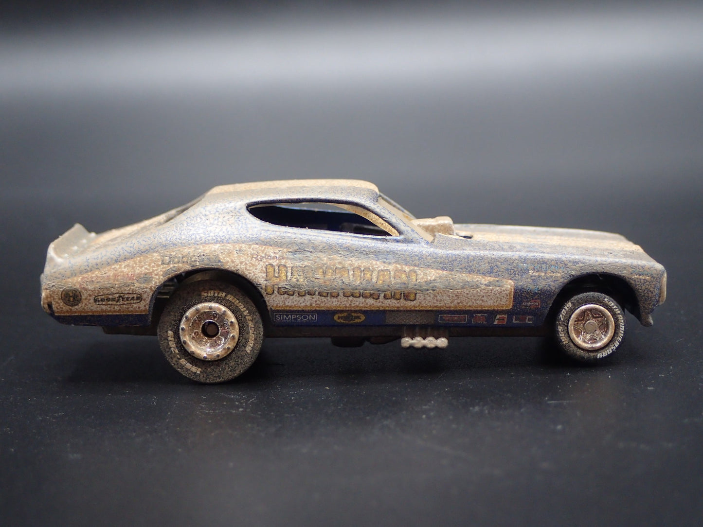 1971 DODGE CHARGER NHRA FUNNY CAR HAWAIIAN BARNFIND 1/64 SCALE DIECAST MODEL CAR