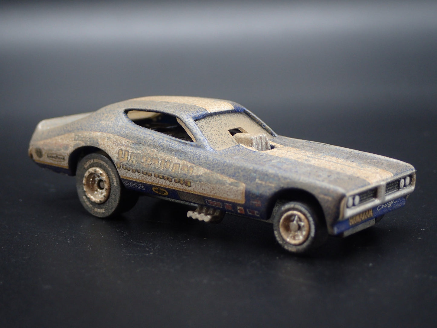 1971 DODGE CHARGER NHRA FUNNY CAR HAWAIIAN BARNFIND 1/64 SCALE DIECAST MODEL CAR