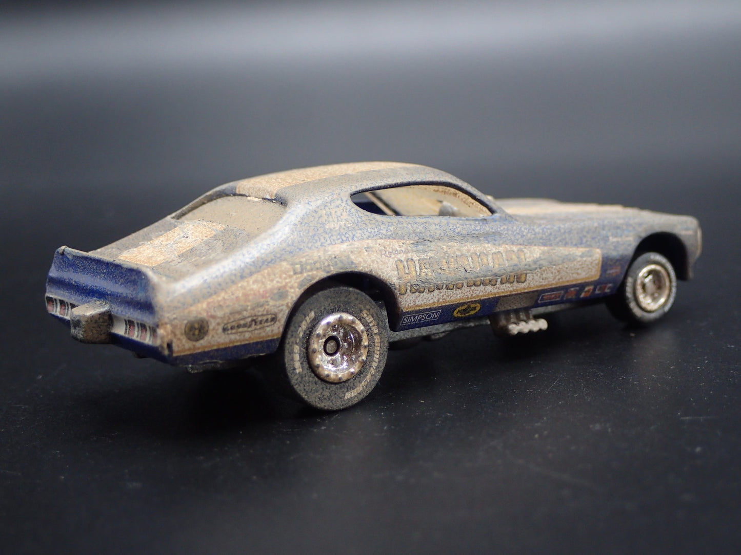 1971 DODGE CHARGER NHRA FUNNY CAR HAWAIIAN BARNFIND 1/64 SCALE DIECAST MODEL CAR