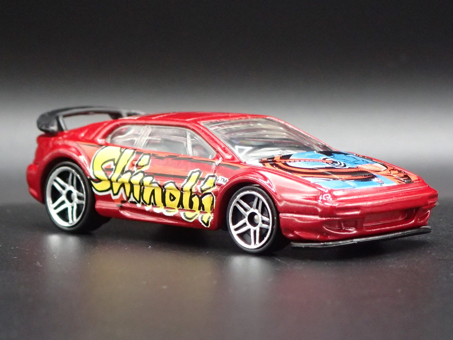 1994-2004 LOTUS ESPRIT RED 1:64 SCALE COLLECTIBLE DIORAMA DIECAST MODEL CAR