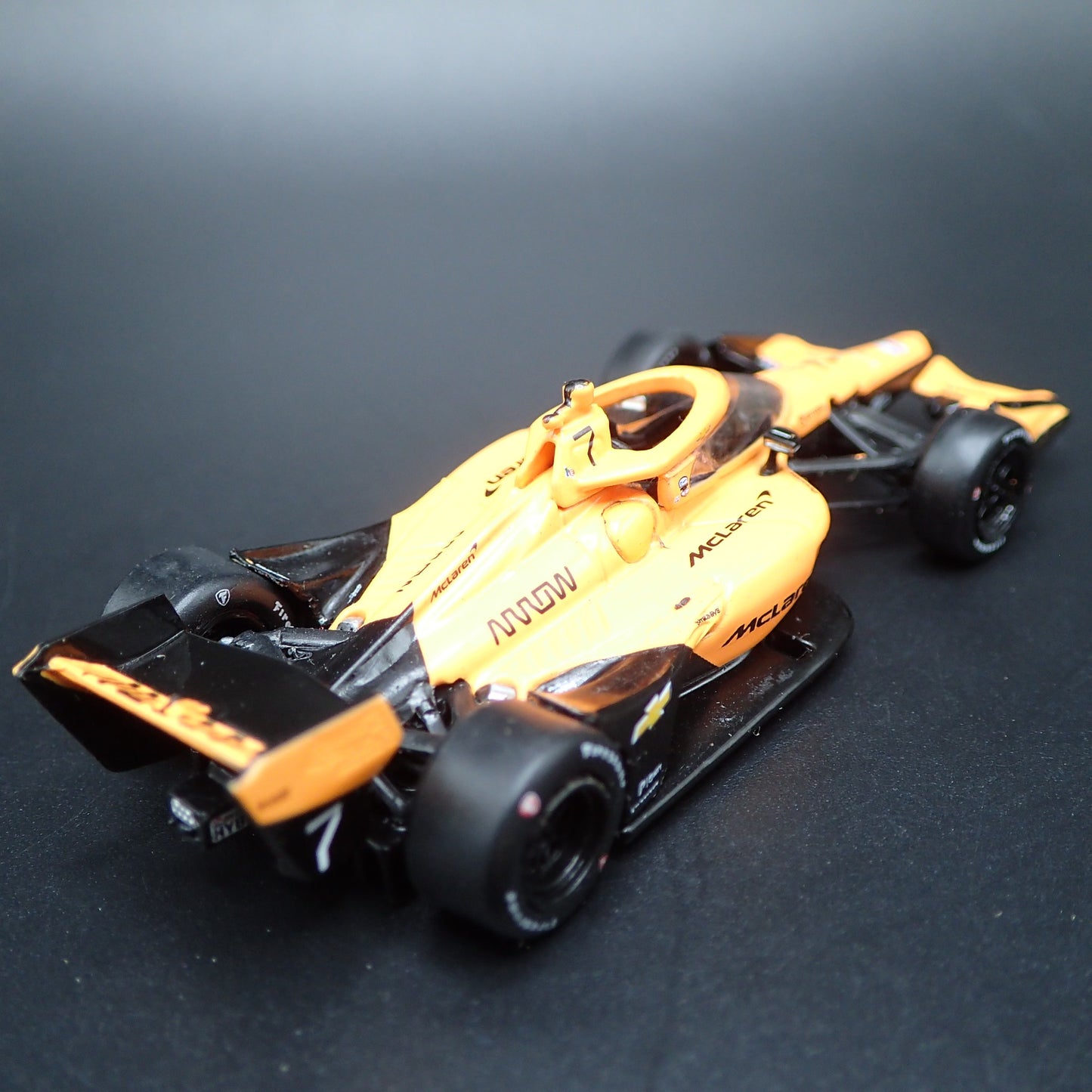 2026 26 INDY RACING CHEVY 7 CHRISTIAN LUNDGAARD MCLAREN 1:64 SCALE DIECAST CAR