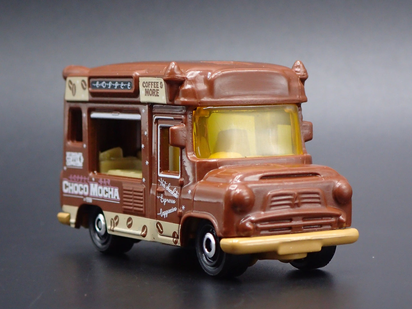 CHOCO MOCHA COFFEE & MORE FOOD TRUCK 1:64 MB SCALE DIORAMA DIECAST MODEL CAR