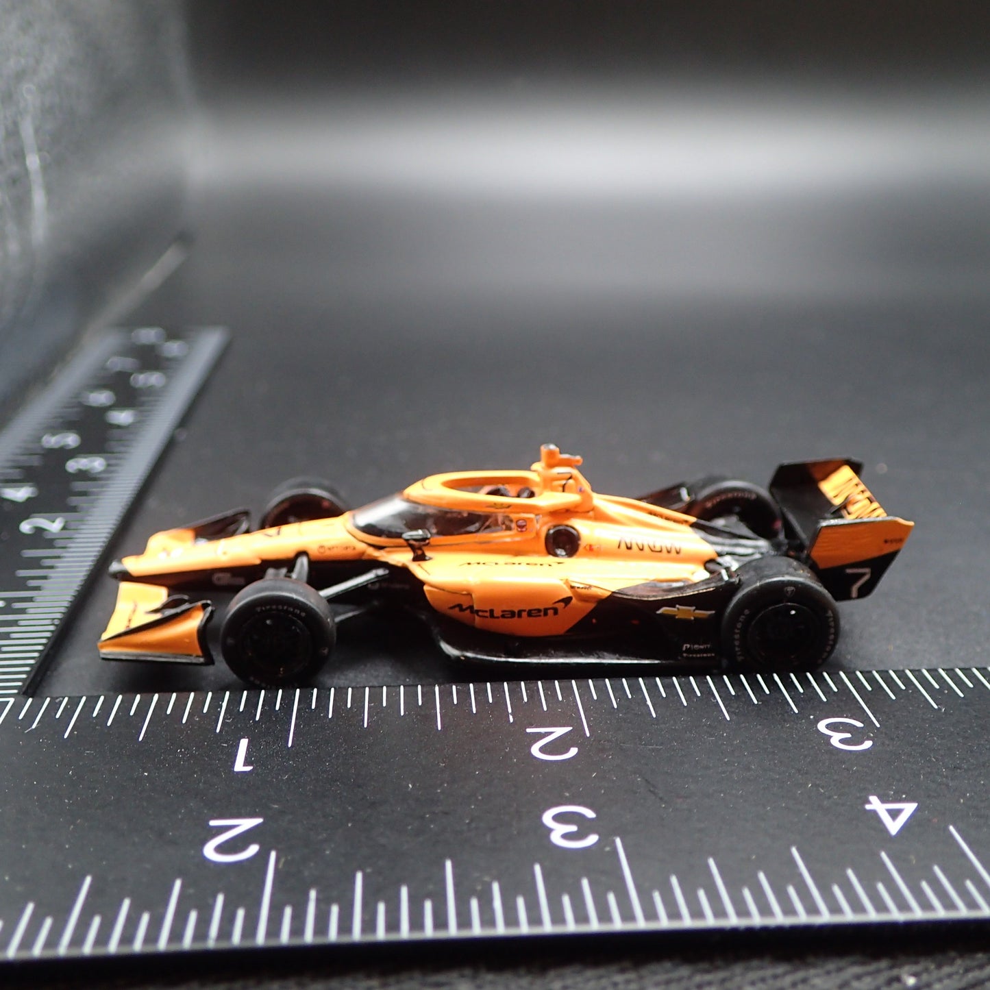 2026 26 INDY RACING CHEVY 7 CHRISTIAN LUNDGAARD MCLAREN 1:64 SCALE DIECAST CAR