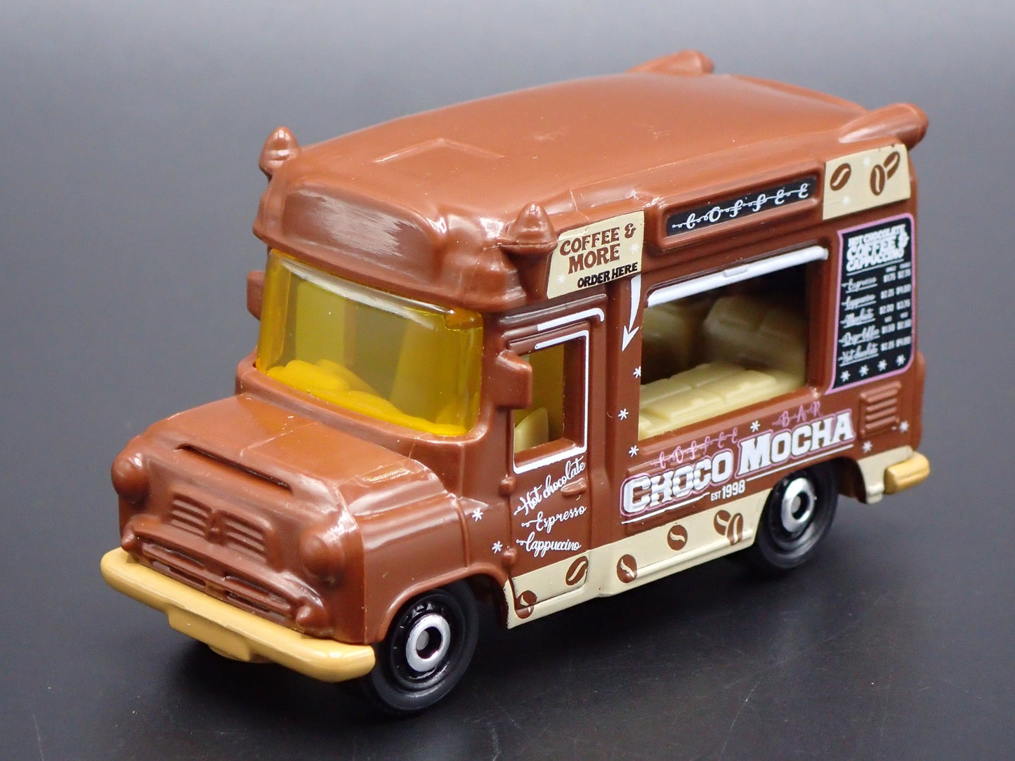 CHOCO MOCHA COFFEE & MORE FOOD TRUCK 1:64 MB SCALE DIORAMA DIECAST MODEL CAR