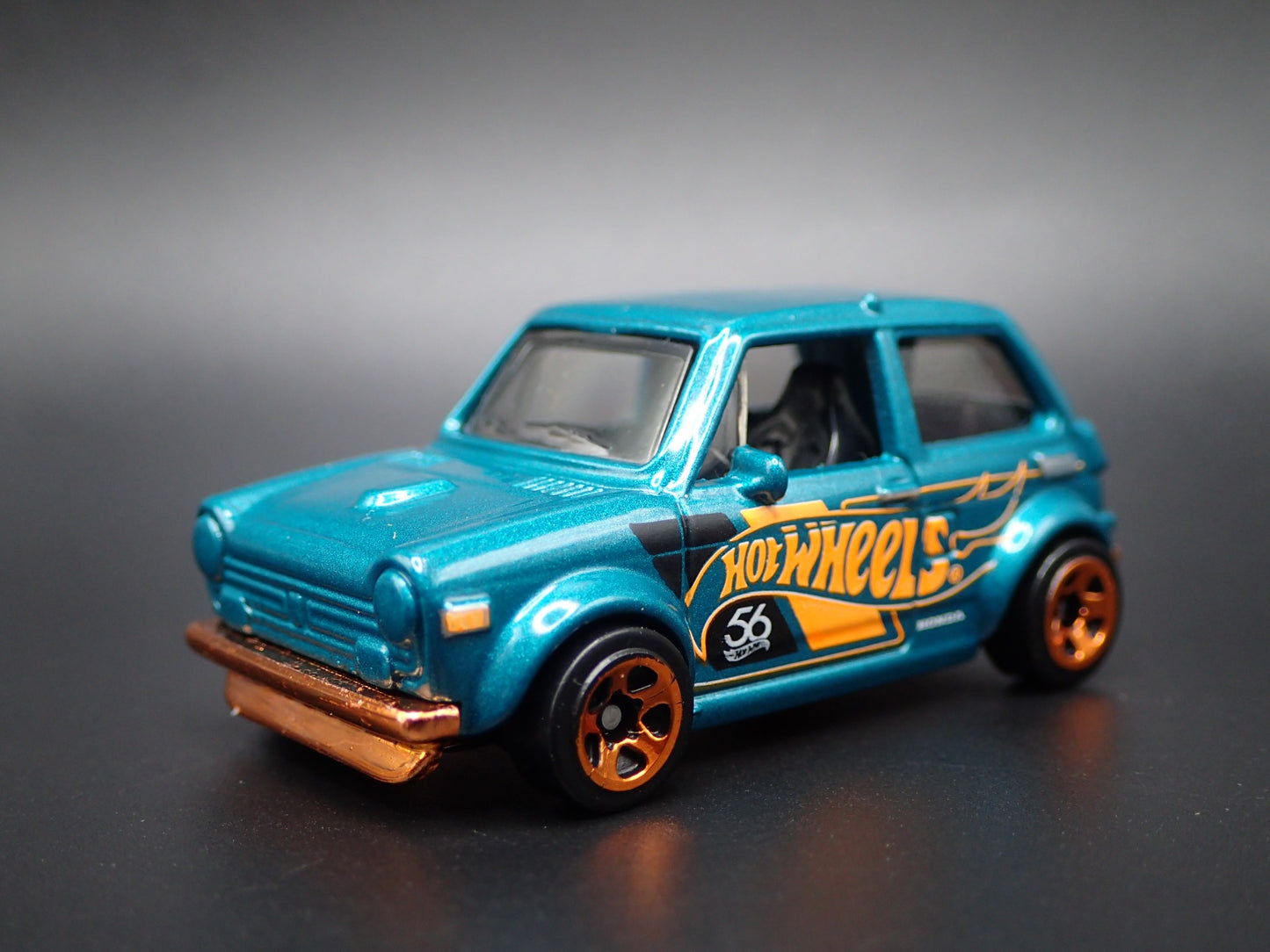 1970 70 HONDA N600 TEAL RARE 1:64 SCALE COLLECTIBLE DIORAMA DIECAST MODEL CAR