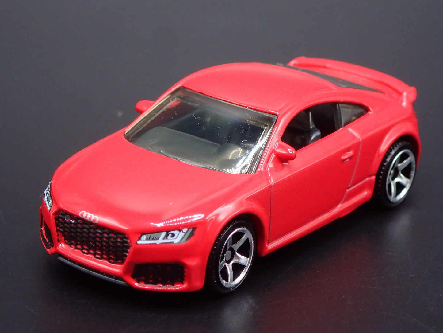 2014-2023 AUDI TT RS COUPE RED 1:64 SCALE COLLECTIBLE DIORAMA DIECAST MODEL CAR