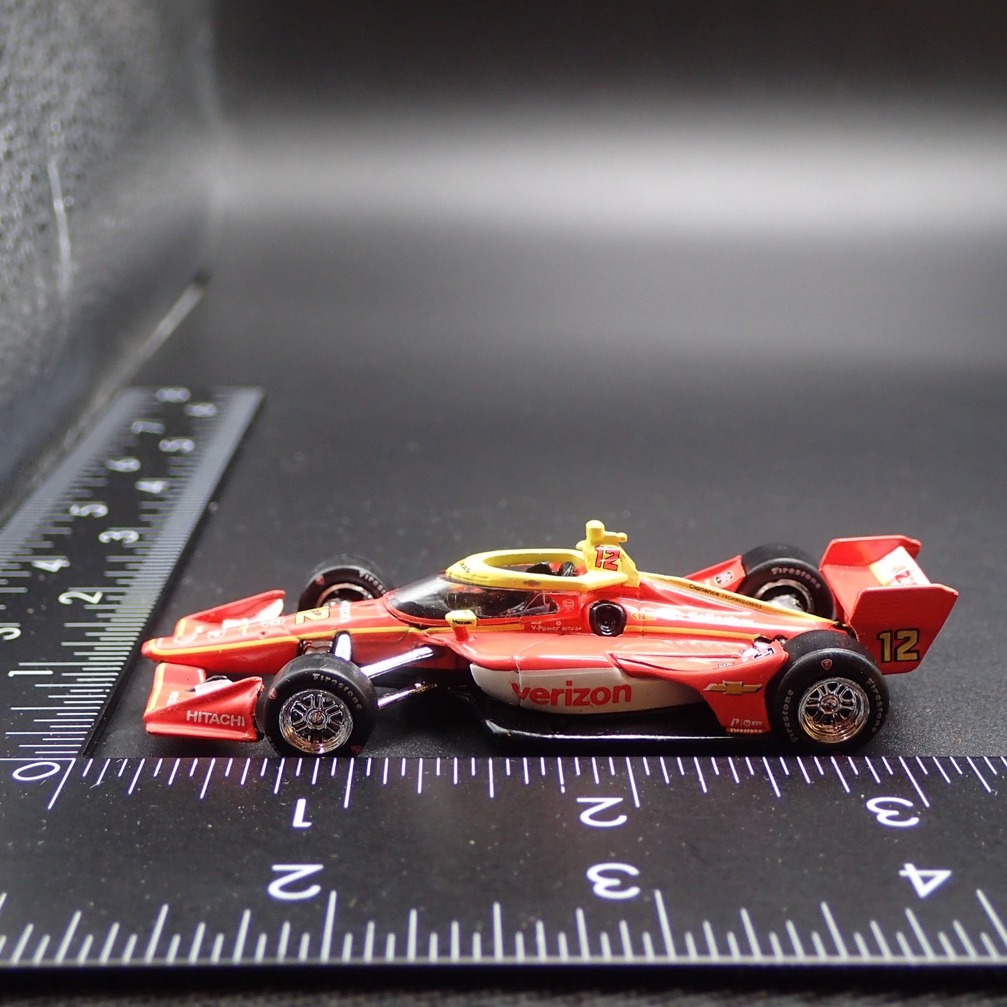 2026 INDY CAR RACING CHEVY 12 DAVID MALUKAS VERIZON 1:64 SCALE DIECAST MODEL CAR