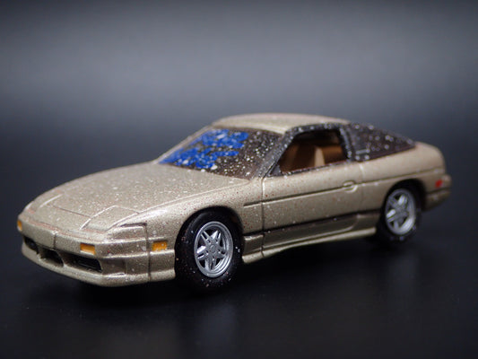 1989-1998 NISSAN 240SX TAN BARN FIND 1:64 SCALE COLLECTIBLE DIECAST MODEL CAR
