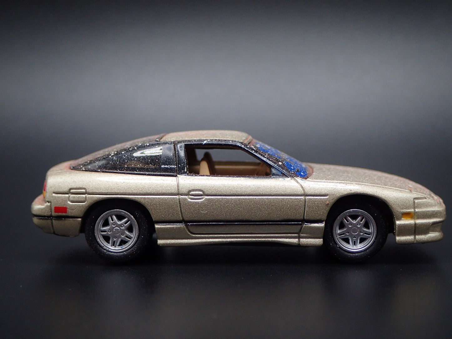 1989-1998 NISSAN 240SX TAN BARN FIND 1:64 SCALE COLLECTIBLE DIECAST MODEL CAR