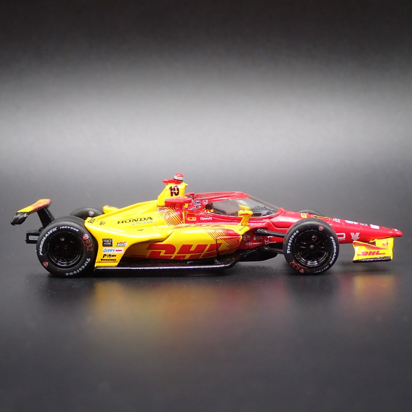 2025 INDY 500 CAR RACING HONDA 10 ALEX PALOU DHL 1:64 SCALE DIECAST MODEL CAR