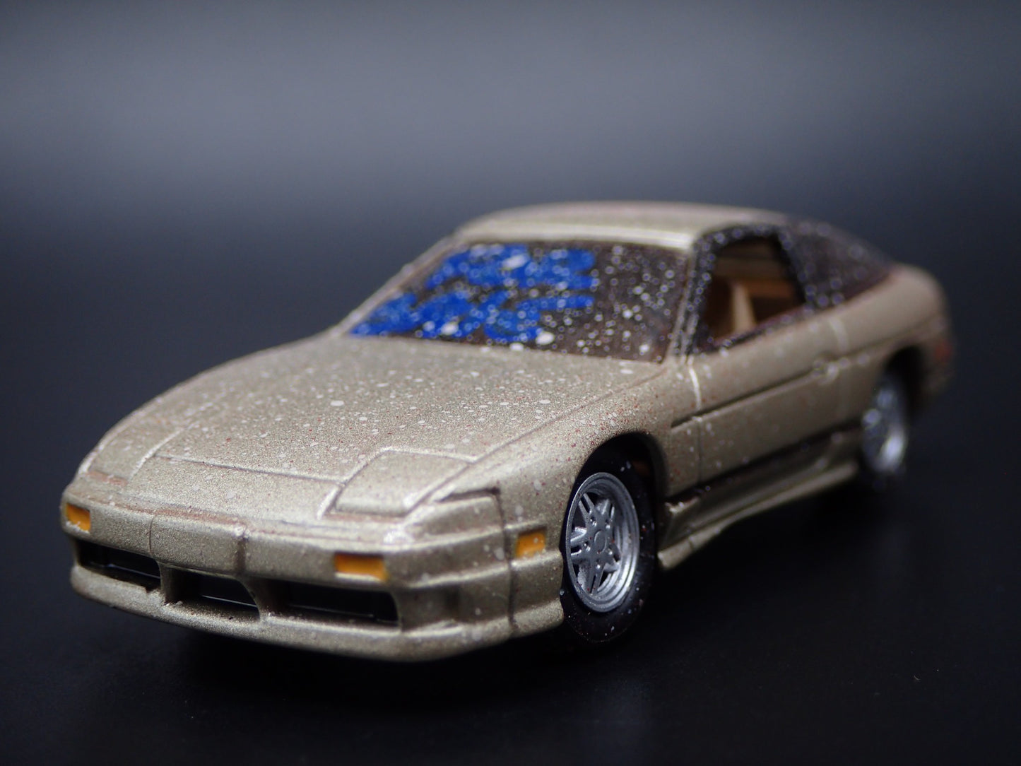 1989-1998 NISSAN 240SX TAN BARN FIND 1:64 SCALE COLLECTIBLE DIECAST MODEL CAR