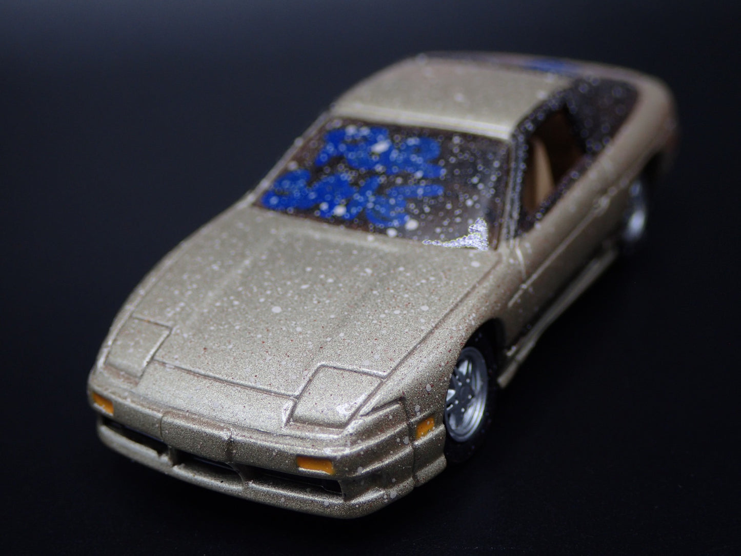 1989-1998 NISSAN 240SX TAN BARN FIND 1:64 SCALE COLLECTIBLE DIECAST MODEL CAR