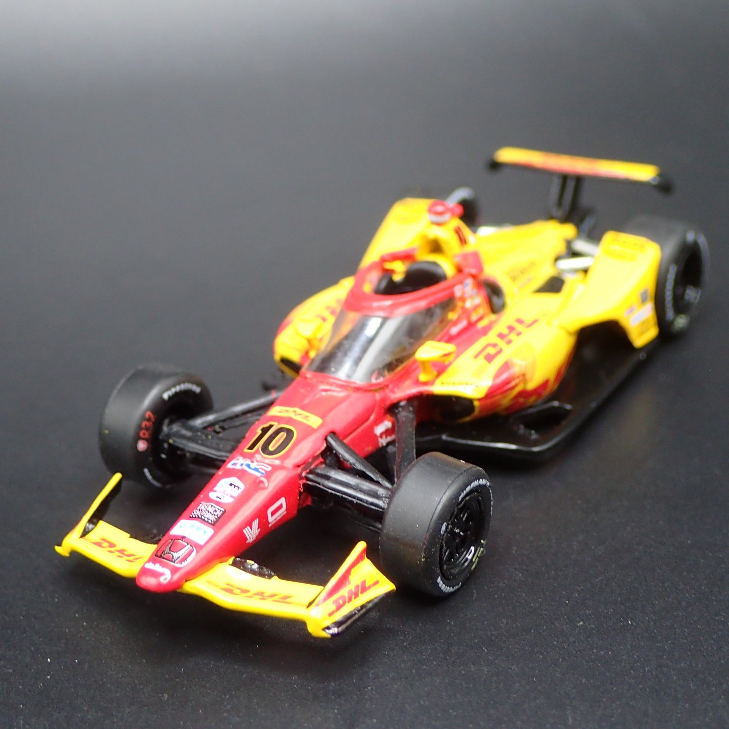 2025 INDY 500 CAR RACING HONDA 10 ALEX PALOU DHL 1:64 SCALE DIECAST MODEL CAR