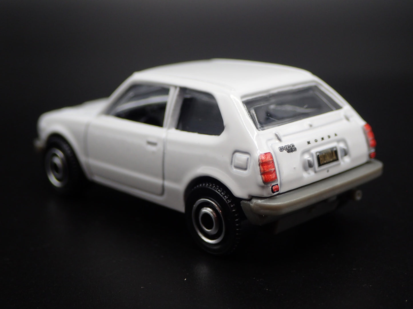 1973-1978 HONDA CIVIC CVCC WHITE 1:64 SCALE COLLECTIBLE DIECAST MODEL CAR