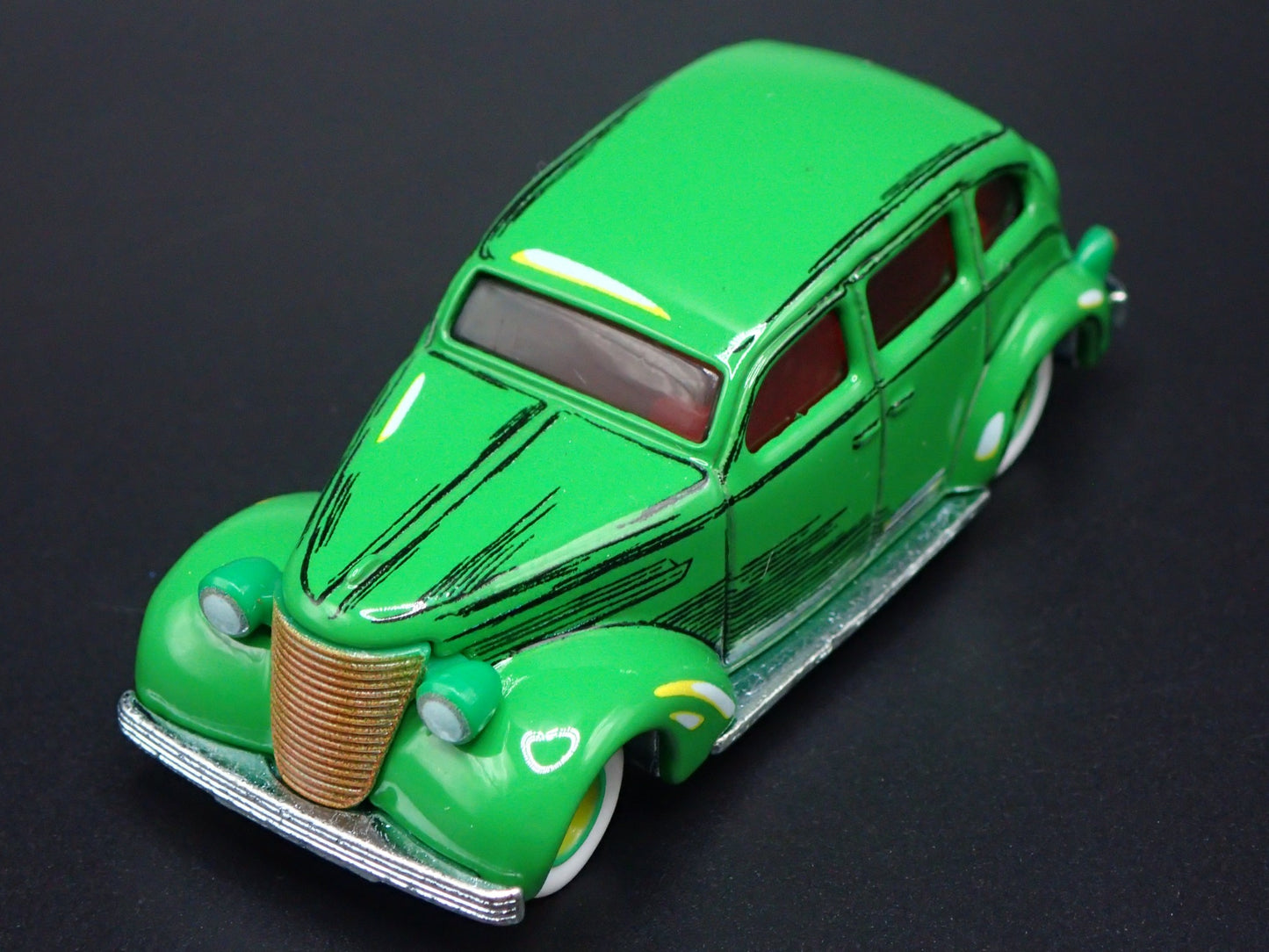 1937 37 DESOTO TOURING SEDAN 4 FOUR DOOR 1:64 SCALE DIORAMA DIECAST MODEL CAR