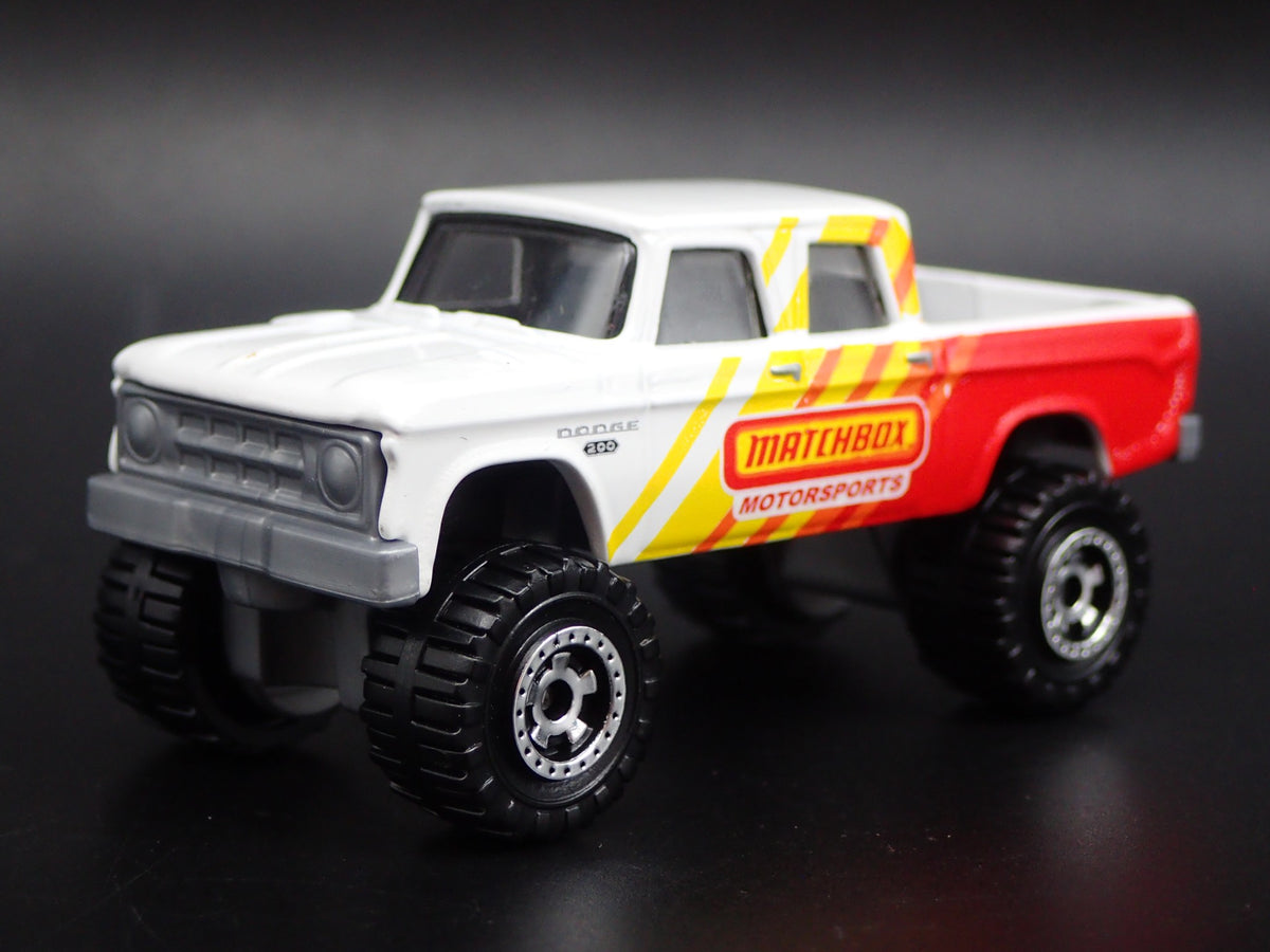 1968 68 DODGE D200 CREW CAB 4X4 PICKUP TRUCK RARE 1/64 SCALE DIECAST MODEL CAR-Burning Rubber Toy Company